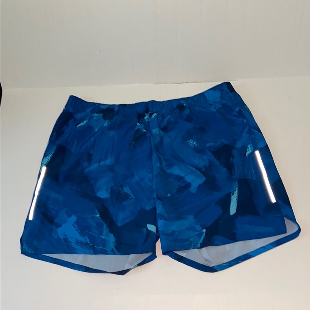 Tek Gear Kohl’s Blue Abstract Men’s XL Athletic Running Shorts Shorts
